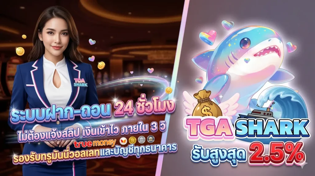 ระบบฝาก-ถอน 24 ชม.